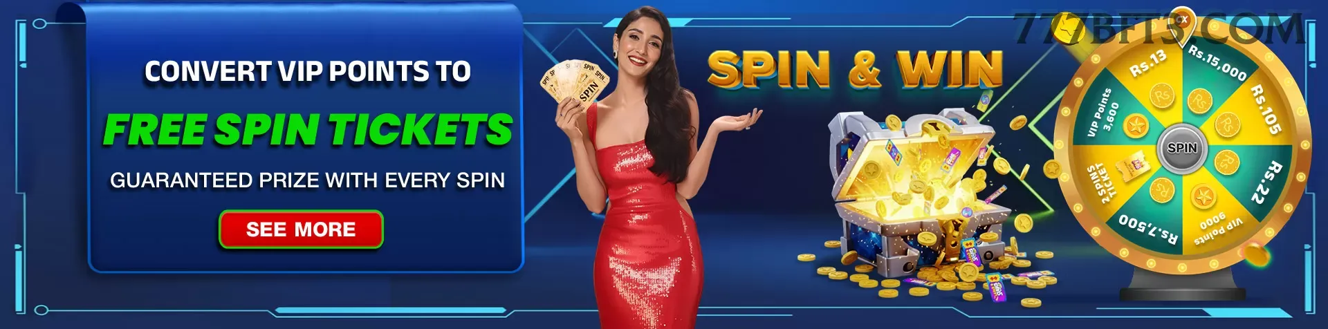 Imagem promocional do cassino online da 777bf mostrando jogos ao vivo